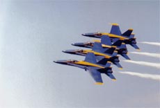 The Blue Angels perform at the Charlotte County Airport each spring
